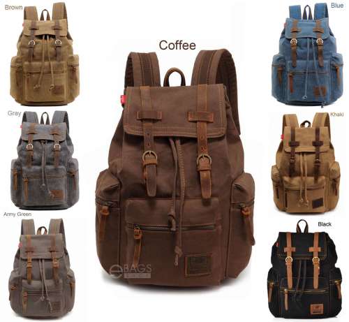 Travel Canvas Sport Rucksack Camping School Satchel Laptop Hiking Bag Backpack The Best Daily Offer